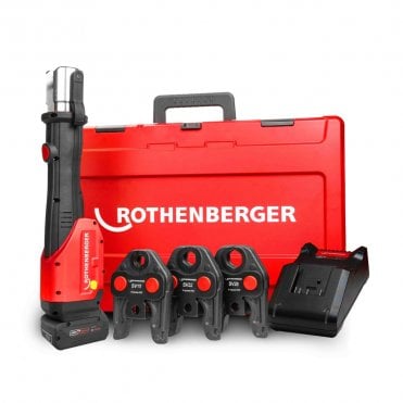 Romax 4000 Electro-Hydraulic Press Tool & M Profile Jaw Set 15-22-28mm UK AMP - 1000004721