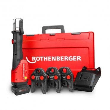 Romax 4000 Electro-Hydraulic Press Tool & SV Profile Jaw Set 15-22-28mm UK AMP - 1000004719