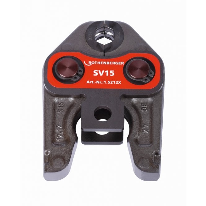 Rothenberger Romax 4000 SV15 Hardened Press Jaw 15mm - 015212X