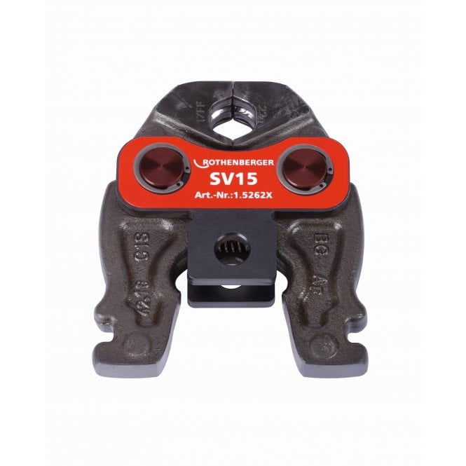 Rothenberger Romax Compact SV15 Hardened Press Jaw 15mm - 015262X