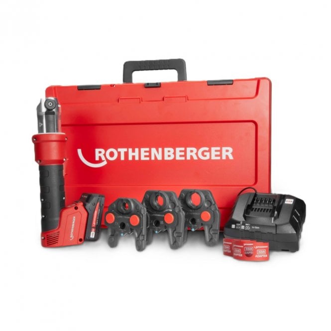 Rothenberger Romax NANO Press Tool & M Profile iJAW Set 15-22-28mm - 1000005045