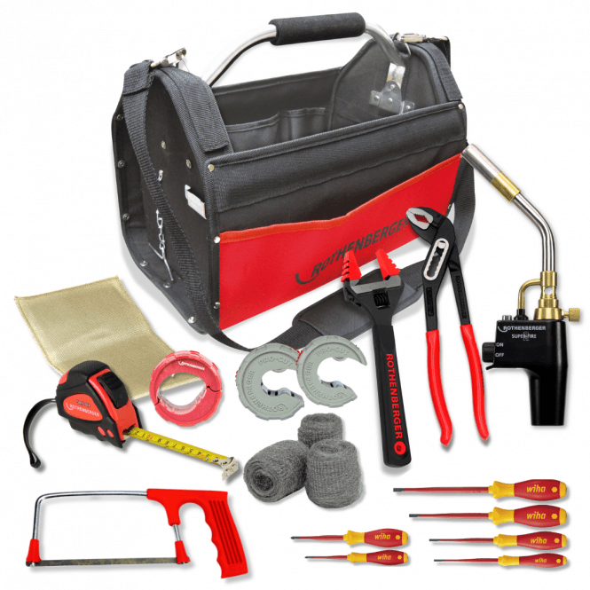 Rothenberger Tote Bag Plumbers Bundle Kit Insulated
