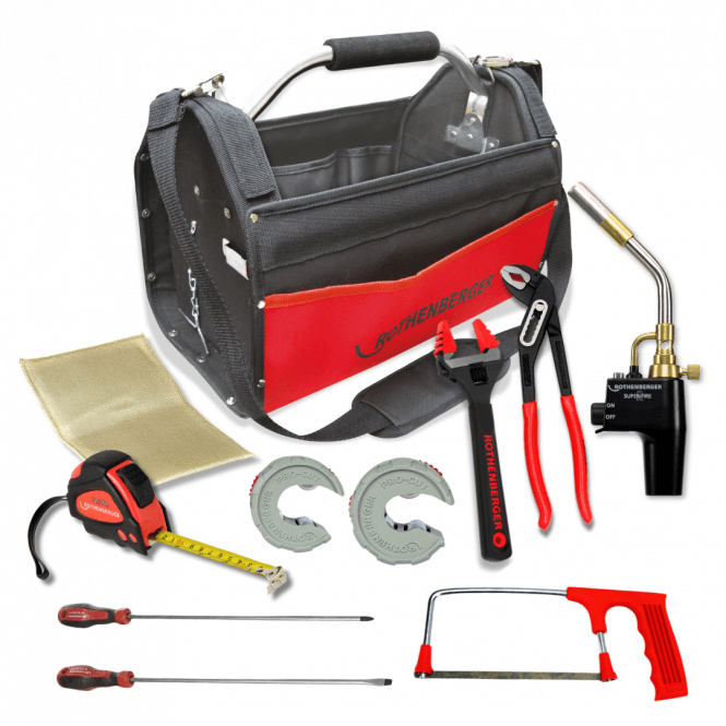 Rothenberger Tote Bag Plumbers Bundle Kit
