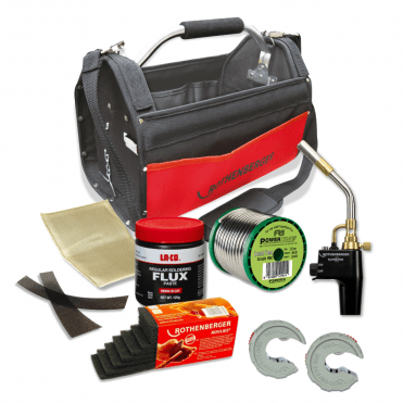 Rothenberger Tote Bag Plumbers Soldering Basic Kit Plus