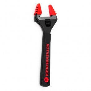 8" Wide Jaw Adjustable Wrench with Jaw Protector - 70460R