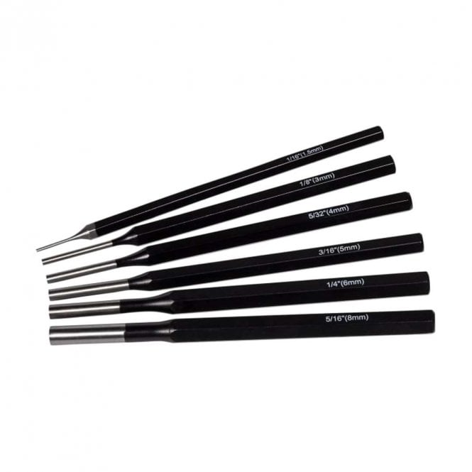 Roughneck Parallel Pin Punch Set 6Pc
