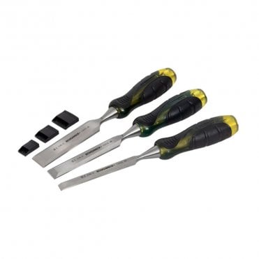 Pro 100 Wood Chisel Set 3Pc Blister