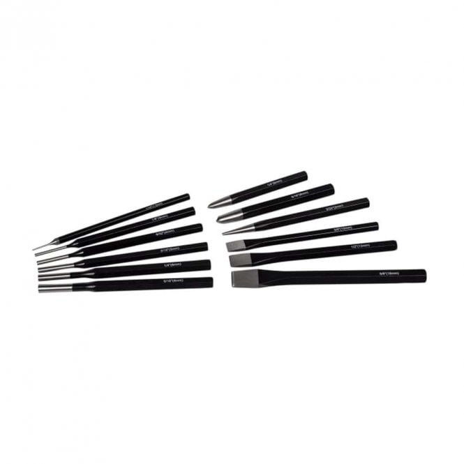 Roughneck Punch & Chisel Set 12Pc