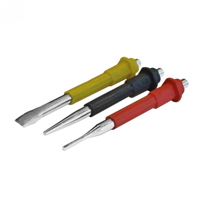 Roughneck Punch & Chisel Set 3Pc