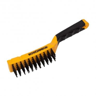 Soft grip Carbon Steel Wire Brush 12"