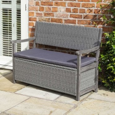 Alderley Rattan Storage Bench