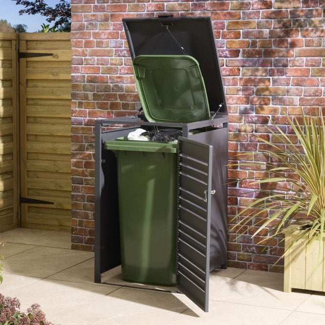 Rowlinson Anthracite Chelsea Single Bin Store
