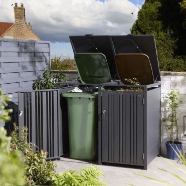 Anthracite Wimbledon Double Bin Store
