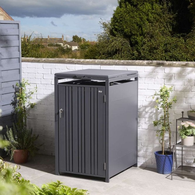 Rowlinson Anthracite Wimbledon Single Bin Store