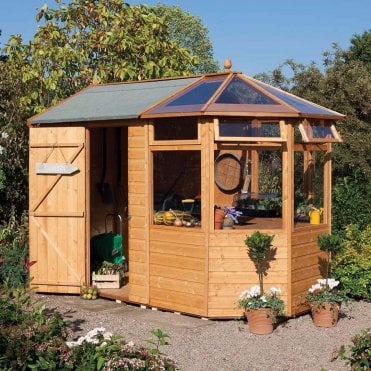 Dipped Honey-Brown Potting Store 2340 x 2040 x 3136mm