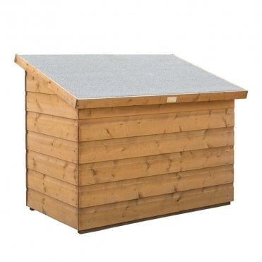 Dipped Honey-Brown Shiplap Patio Chest 920 x 1200 x 720mm