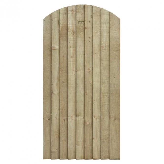Rowlinson Featheredge Arch Top Wooden Gate