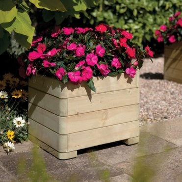 Grow-Your-Own Marberry Square Planter 500mm