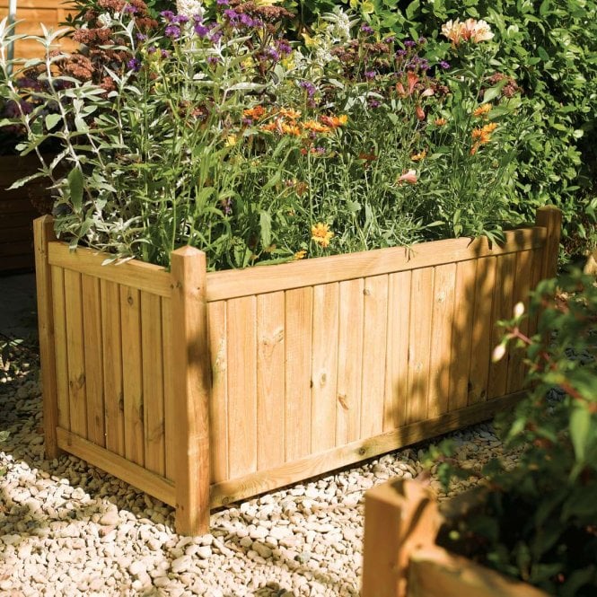 Rowlinson Grow-Your-Own Rectangular Planter 500 x 1000mm