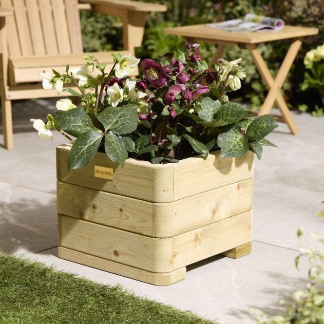Rowlinson Marberry Square Planter 0.4m