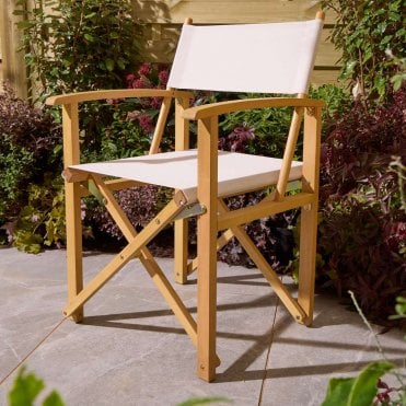 Natural Ascot Folding Director's Chair