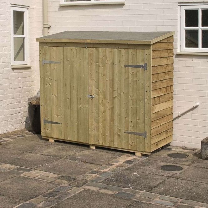 Rowlinson Pressure Treated Overlap Wallstore 1640 x 1825 x 825mm