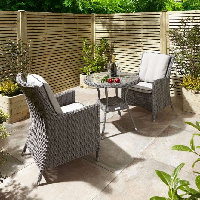 Rowlinson Prestbury Natural Stone Bistro Set