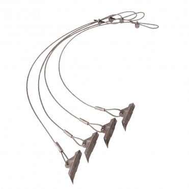 ShelterLogic 4-Piece Easy Hook Earth Anchor Kit