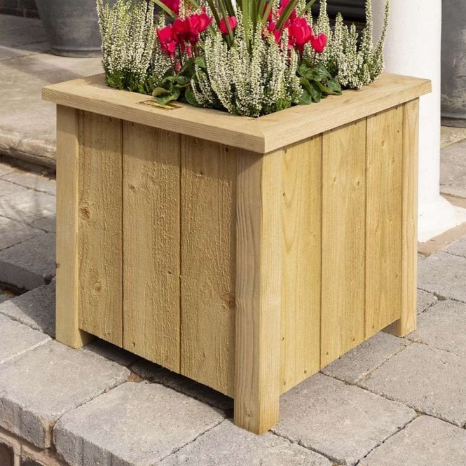Rowlinson Signature Heritage Square Planter Pack of 2