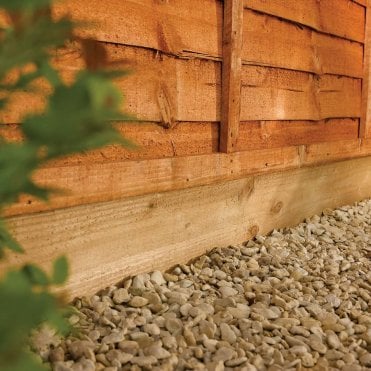 Traditional Brown Treated Gravel Board 1830 x 150mm
