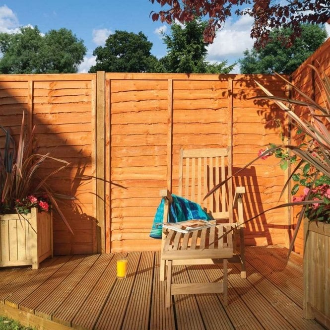 Rowlinson Traditional Dipped Honey-Brown Lap Panel