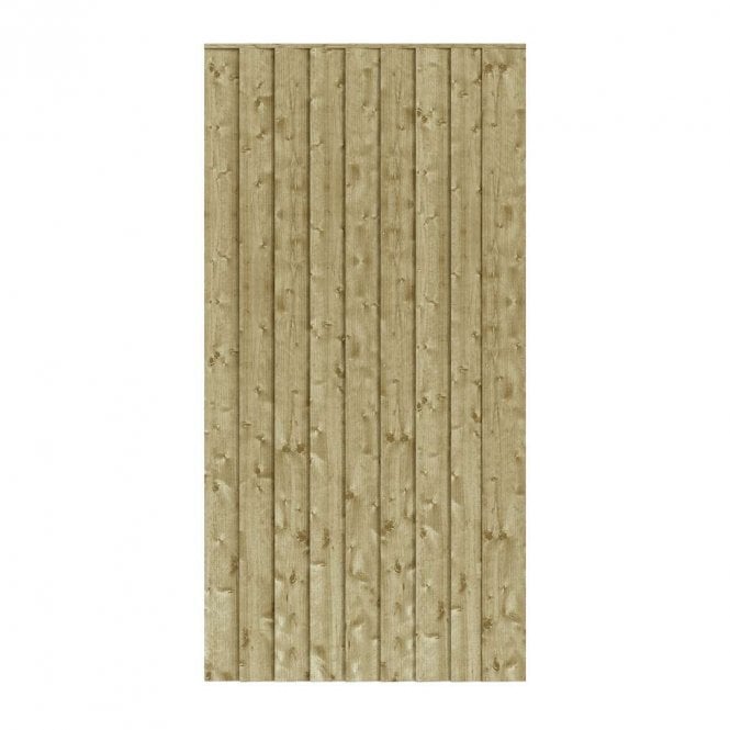 Rowlinson Traditional Pressure Treated Vertical Board Gate 915 x 1830mm