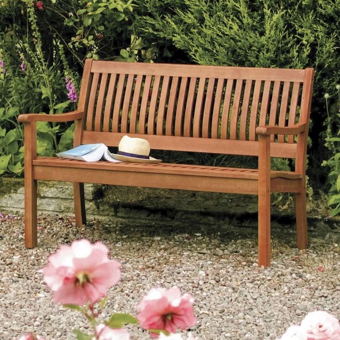 Rowlinson Willington Hardwood Bench 1240mm