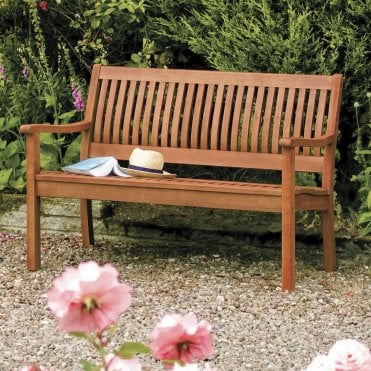 Willington Hardwood Bench 1240mm