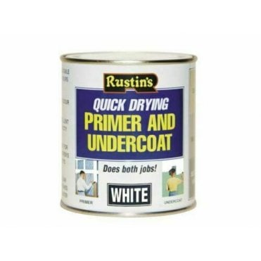 Quick Dry Primer Undercoat Wood MDF White - Grey