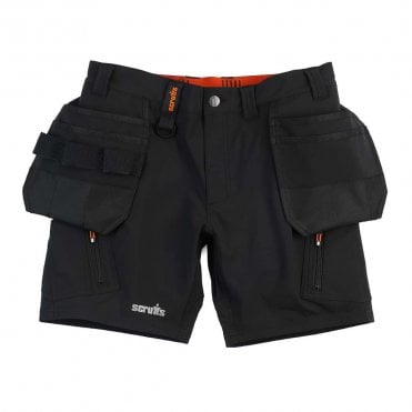 Alverton 8" Black Shorts