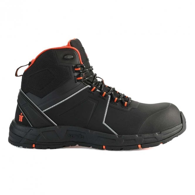 Scruffs Black Coldwell Lightweight Boots