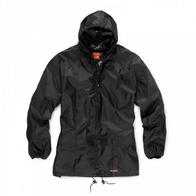 Scruffs Black/Hi-Vis 2-Piece Waterproof Suit L/XL