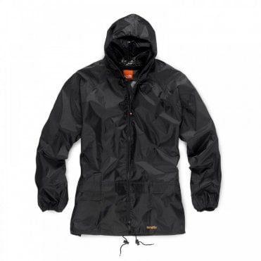 Black/Hi-Vis 2-Piece Waterproof Suit L/XL