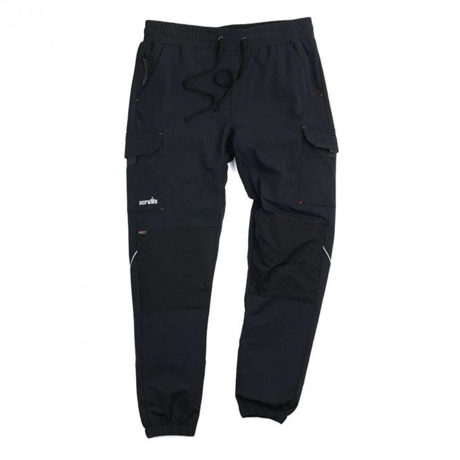 Scruffs Black Tech Hybrid Joggers