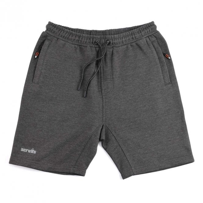 Scruffs Marl Charcoal Jogger Shorts