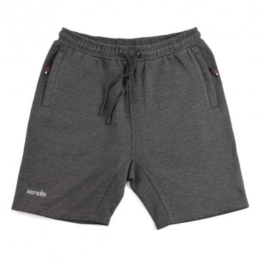Marl Charcoal Jogger Shorts