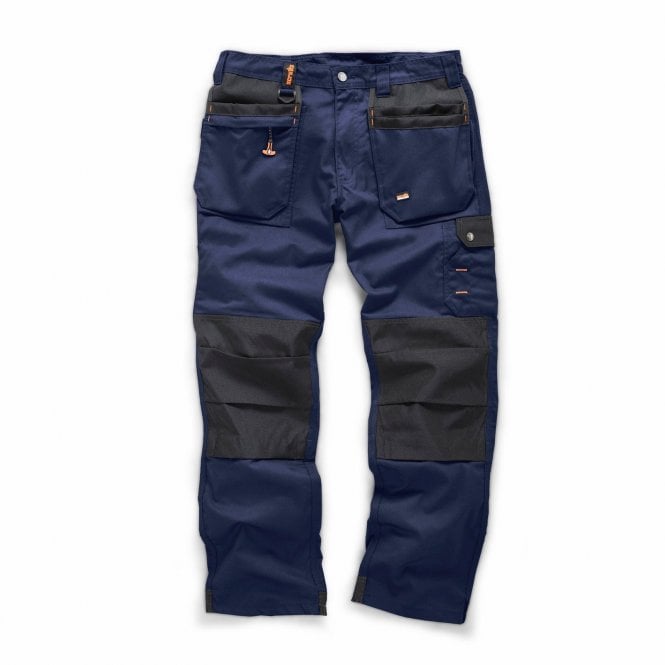 Scruffs Navy Worker Plus Trousers