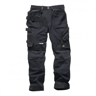 Pro Flex Plus Black Holster Trouser 
