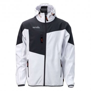 White/Graphite Worker Softshell