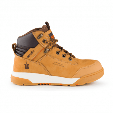Women's Tan Switchback Safety Trainers