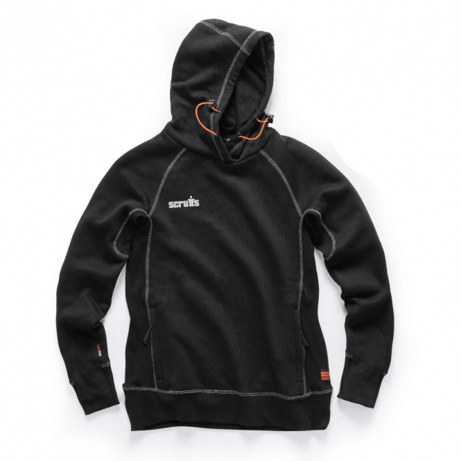 Scruffs Women's Trade Black Hoodie