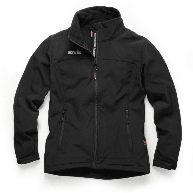 Scruffs Women's Trade Black Softshell Jacket