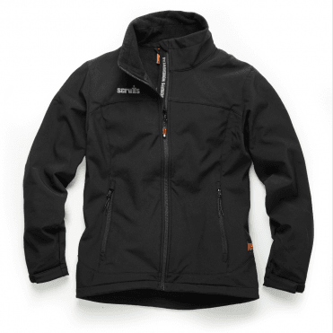 Women's Trade Black Softshell Jacket