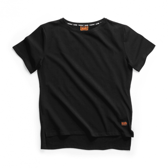 Scruffs Women's Trade Black T-Shirt